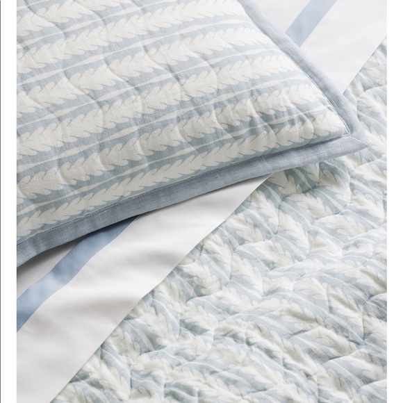 Serena and Lily Oceana Quilt Coastal Blue sz Queen - Picture 4 of 11